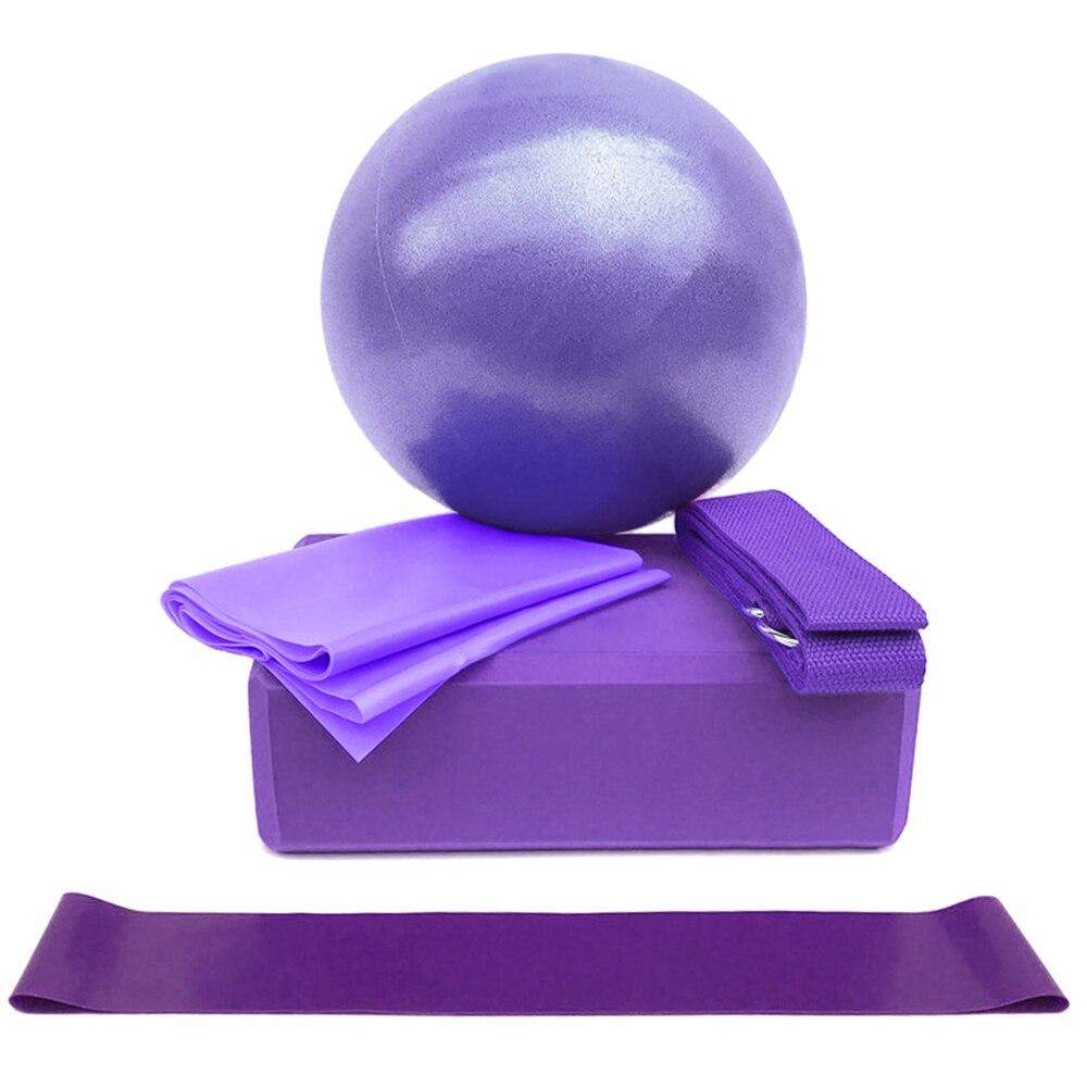 Yoga Ball & Block Set