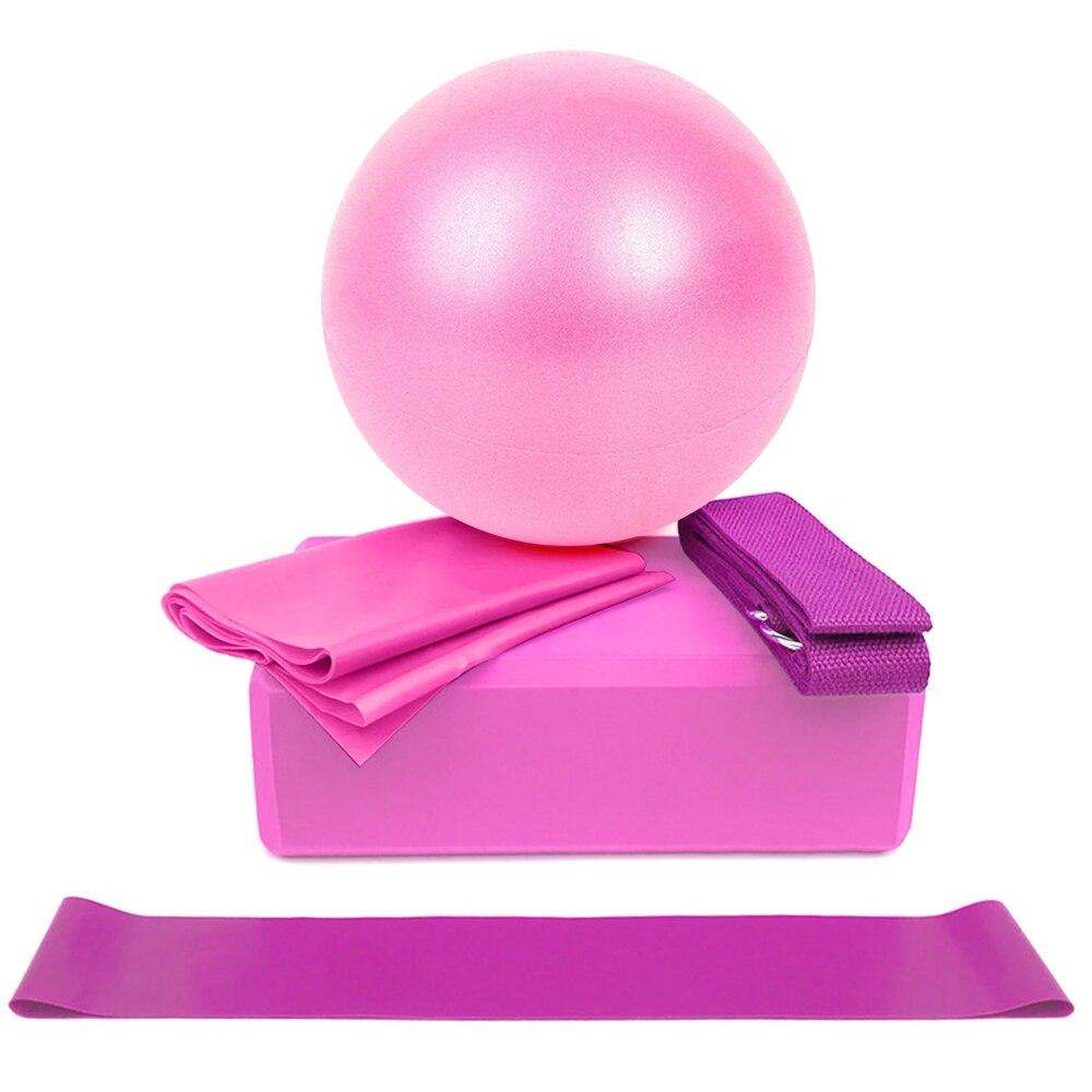 Yoga Ball & Block Set