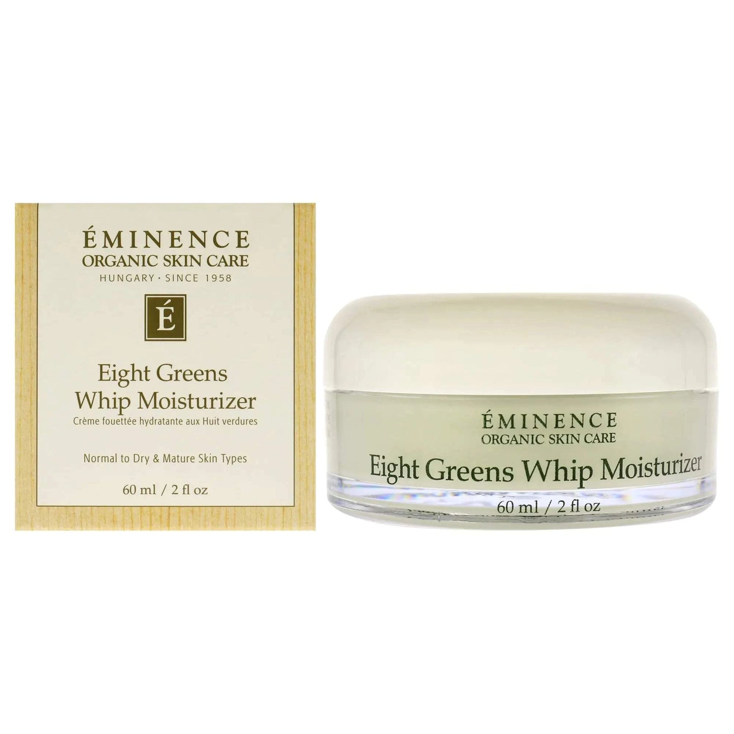 Eminence Organic Skincare Eight greens whip moisturizer 2oz 2 Ounce