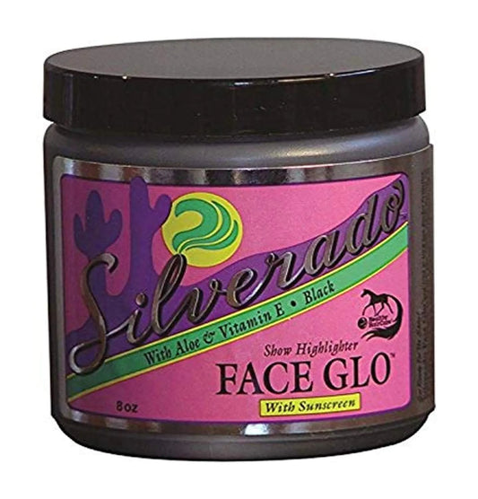 Healthy Haircare Product Silverado Face Glo 8 oz Black